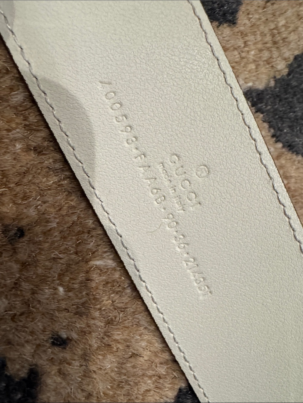 Gucci Double G Marmont Wide Belt - Picture 2 of 4